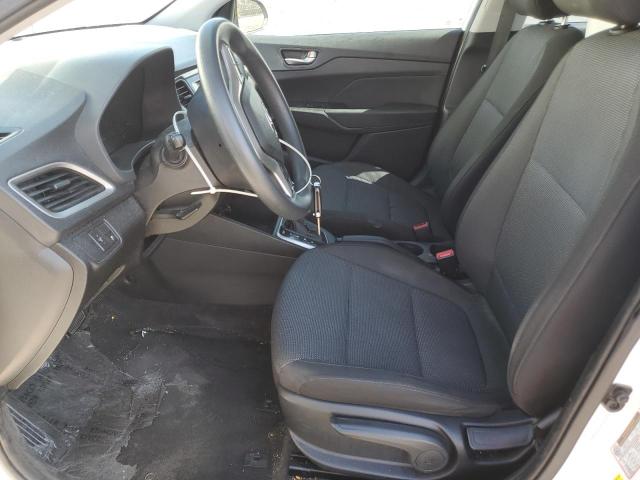 3KPC24A66ME138267 - 2021 HYUNDAI ACCENT SE WHITE photo 7