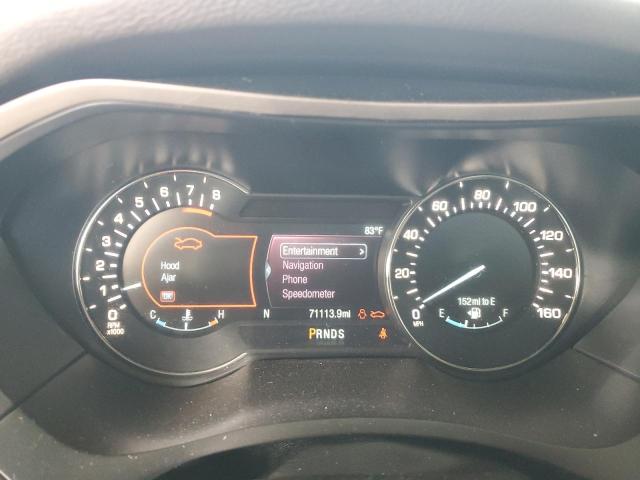 3LN6L5E99HR608337 - 2017 LINCOLN MKZ RESERVE თეთრი ფოტო 9