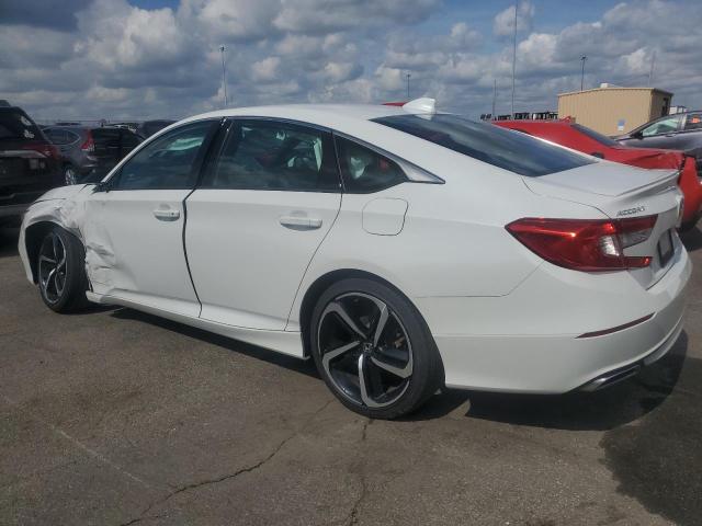 1HGCV1F39JA250968 - 2018 HONDA ACCORD SPORT Білий фото 2