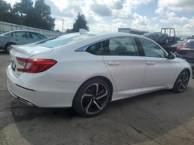 1HGCV1F39JA250968 - 2018 HONDA ACCORD SPORT Білий фото 3
