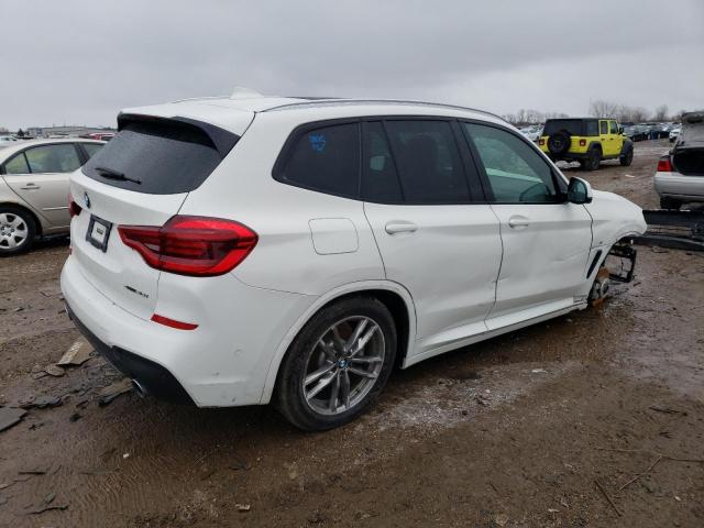 5UXTR9C50KLE21136 - 2019 BMW X3 XDRIVE30I WHITE photo 3