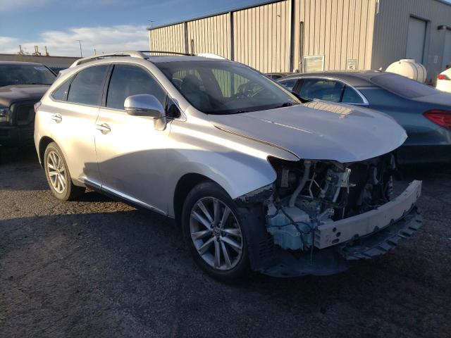 2T2ZK1BA0FC207379 - 2015 LEXUS RX 350 SILVER photo 4