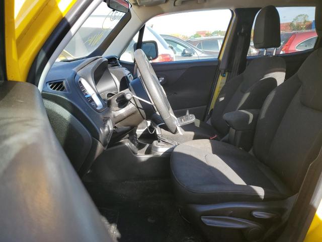 ZACCJBAB9JPJ51577 - 2018 JEEP RENEGADE SPORT YELLOW photo 7