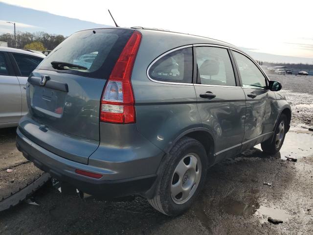 5J6RE3H35BL004260 - 2011 HONDA CR-V LX TEAL photo 3