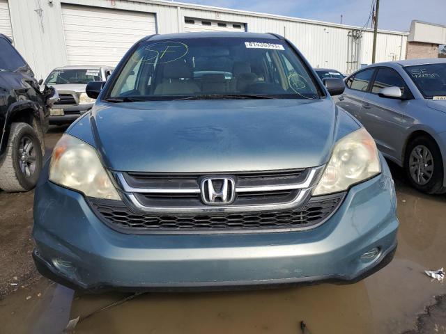 5J6RE3H35BL004260 - 2011 HONDA CR-V LX TEAL photo 5