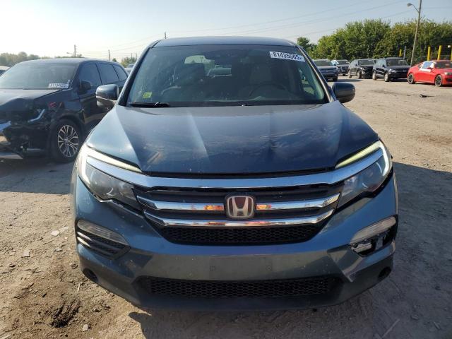 5FNYF6H40HB035744 - 2017 HONDA PILOT EX BLUE photo 5