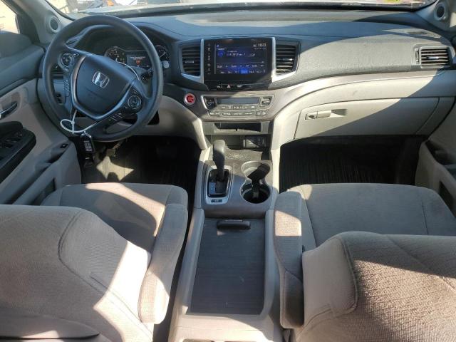 5FNYF6H40HB035744 - 2017 HONDA PILOT EX BLUE photo 8