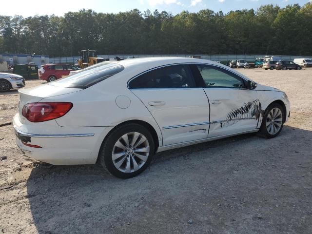 WVWMP7ANXCE514218 - 2012 VOLKSWAGEN CC SPORT WHITE photo 3
