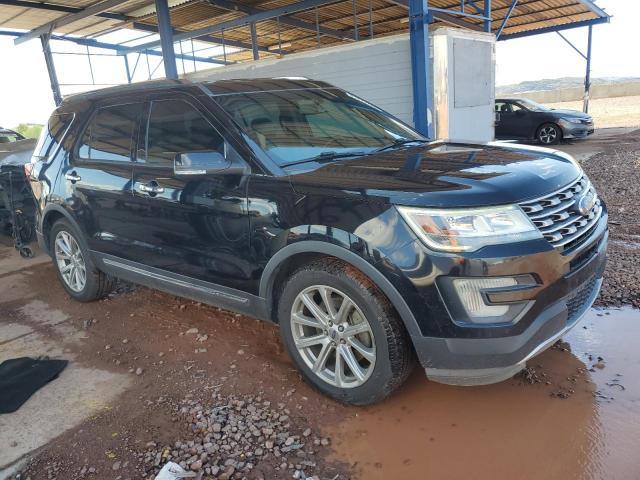 1FM5K7FH9HGA23085 - 2017 FORD EXPLORER LIMITED Negro foto 4