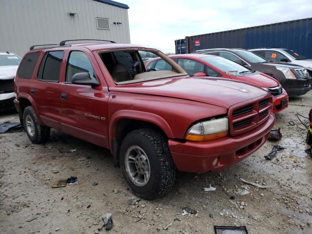 1B4HS28Y8XF530756 - 1999 DODGE DURANGO MAROON photo 4