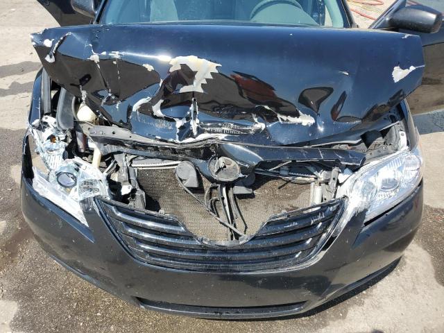 4T1BK46K17U032439 - 2007 TOYOTA CAMRY LE შავი ფოტო 11