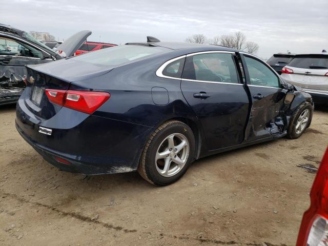 1G1ZB5ST3JF127838 - 2018 CHEVROLET MALIBU LS BLUE photo 3