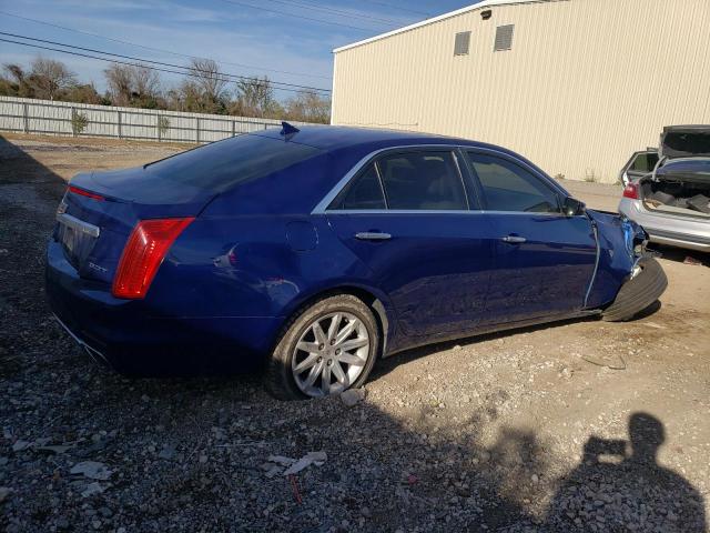 1G6AR5SX1E0171321 - 2014 CADILLAC CTS LUXURY COLLECTION BLUE photo 3