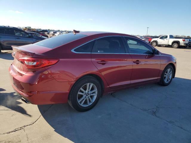 5NPE24AF5FH219767 - 2015 HYUNDAI SONATA SE RED photo 3