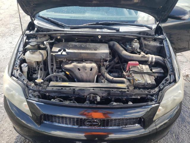JTKDE167770175670 - 2007 TOYOTA SCION TC BLACK photo 12