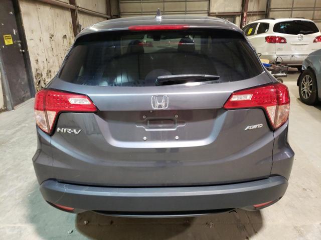 3CZRU6H54JG719564 - 2018 HONDA HR-V EX GRAY photo 6