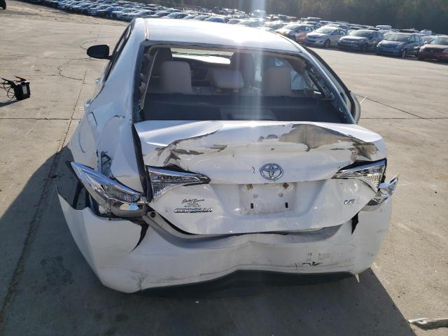 2T1BURHE9FC337766 - 2015 TOYOTA COROLLA L WHITE photo 6