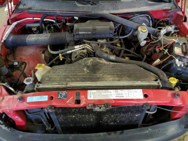 3B7HF13Z41G701171 - 2001 DODGE RAM 1500 RED photo 11