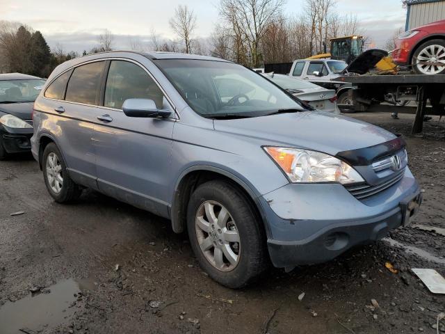 JHLRE48788C036971 - 2008 HONDA CR-V EXL BLUE photo 4