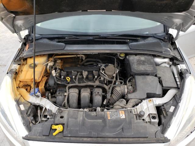 1FADP3F29GL216287 - 2016 FORD FOCUS SE SILVER photo 11