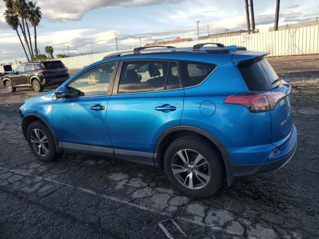 JTMRFREV9JJ181545 - 2018 TOYOTA RAV4 ADVENTURE BLUE photo 2