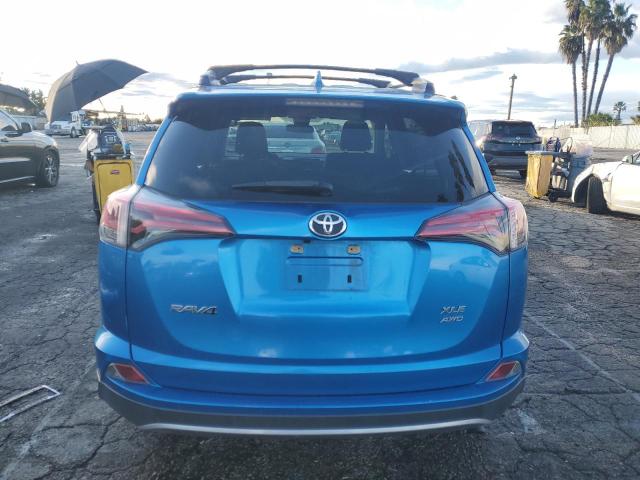 JTMRFREV9JJ181545 - 2018 TOYOTA RAV4 ADVENTURE BLUE photo 6