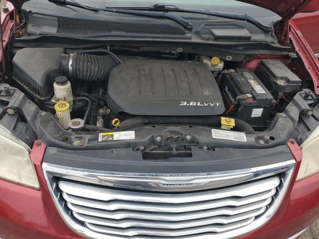 2C4RC1BG8ER409035 - 2014 CHRYSLER TOWN & COU TOURING წითელი ფოტო 12
