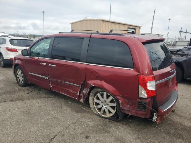 2C4RC1BG8ER409035 - 2014 CHRYSLER TOWN & COU TOURING წითელი ფოტო 2