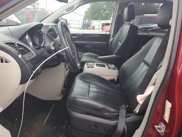 2C4RC1BG8ER409035 - 2014 CHRYSLER TOWN & COU TOURING წითელი ფოტო 7