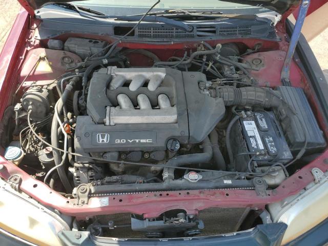 1HGCG225XYA038713 - 2000 HONDA ACCORD EX RED photo 11