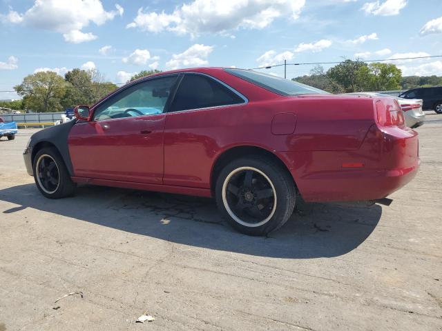 1HGCG225XYA038713 - 2000 HONDA ACCORD EX RED photo 2