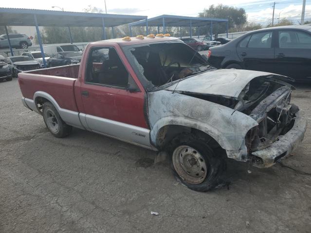 1GCCS1440R8154197 - 1994 CHEVROLET S TRUCK S10 RED photo 4