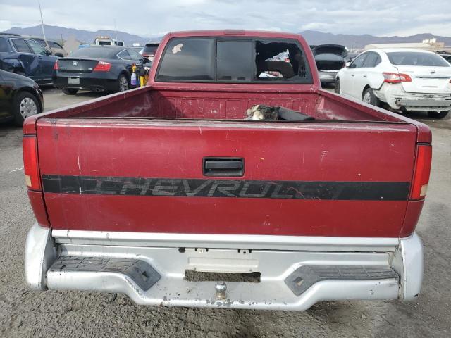 1GCCS1440R8154197 - 1994 CHEVROLET S TRUCK S10 RED photo 6