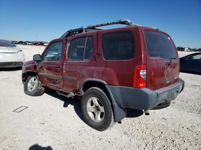 5N1ED28T04C608427 - 2004 NISSAN XTERRA XE MAROON photo 2