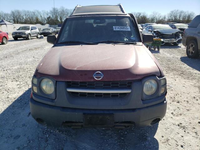 5N1ED28T04C608427 - 2004 NISSAN XTERRA XE MAROON photo 5