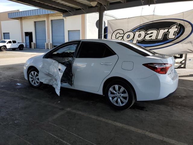2T1BURHE8EC117033 - 2014 TOYOTA COROLLA L 白色 照片 2