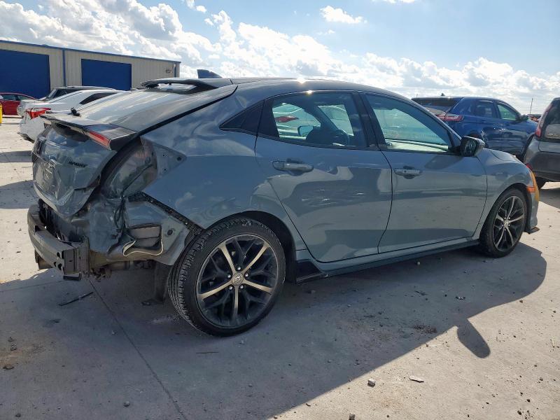SHHFK7H44MU416871 - 2021 HONDA CIVIC SPORT ნაცრისფერი ფოტო 3