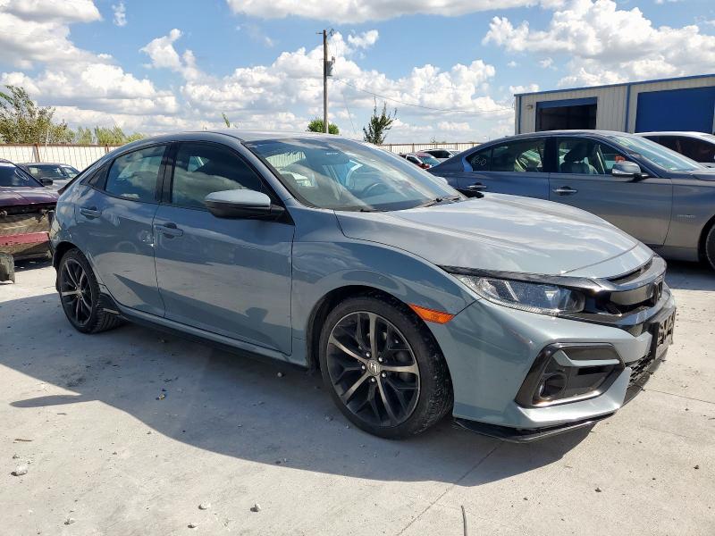 SHHFK7H44MU416871 - 2021 HONDA CIVIC SPORT ნაცრისფერი ფოტო 4