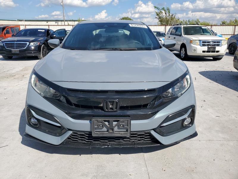 SHHFK7H44MU416871 - 2021 HONDA CIVIC SPORT ნაცრისფერი ფოტო 5