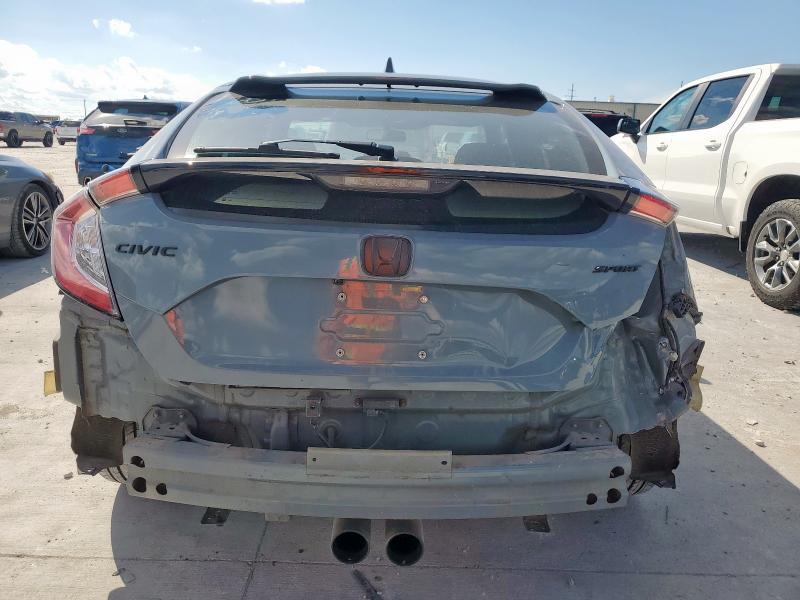 SHHFK7H44MU416871 - 2021 HONDA CIVIC SPORT ნაცრისფერი ფოტო 6