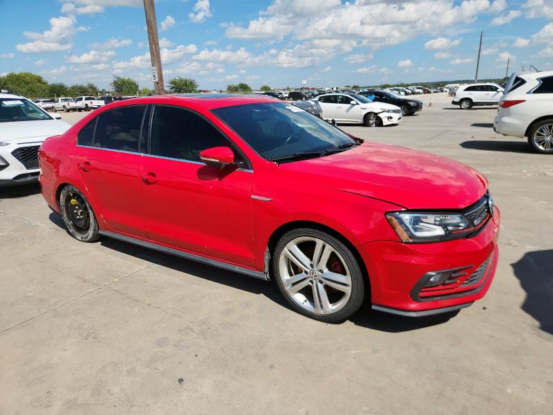 3VW4S7AJ8GM334650 - 2016 VOLKSWAGEN JETTA GLI Czerwony zdjęcie 4