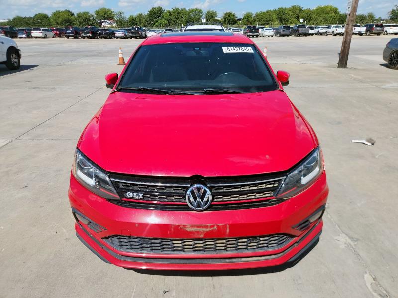 3VW4S7AJ8GM334650 - 2016 VOLKSWAGEN JETTA GLI Czerwony zdjęcie 5