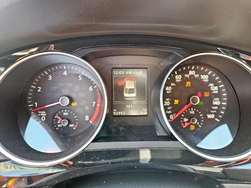 3VW4S7AJ8GM334650 - 2016 VOLKSWAGEN JETTA GLI Czerwony zdjęcie 9