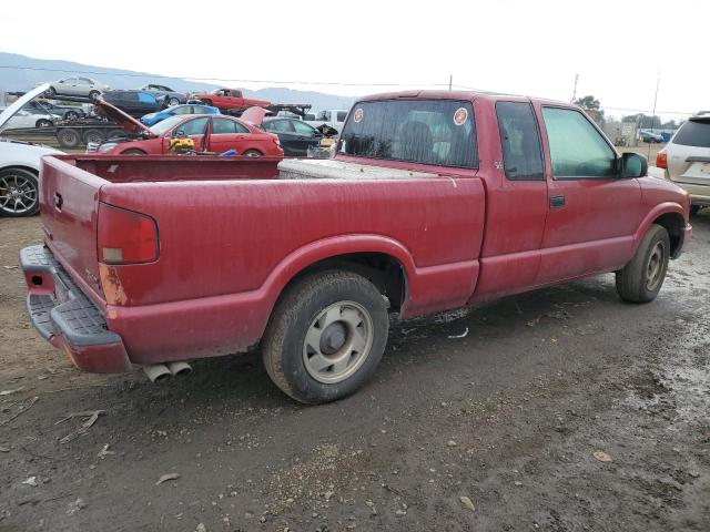 1GTCS19W518193740 - 2001 GMC SONOMA RED photo 3