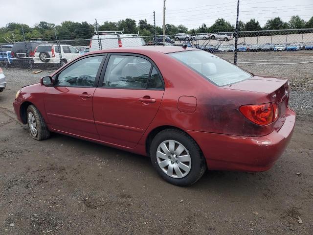 1NXBR32E84Z221624 - 2004 TOYOTA COROLLA CE RED photo 2