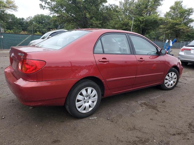 1NXBR32E84Z221624 - 2004 TOYOTA COROLLA CE RED photo 3