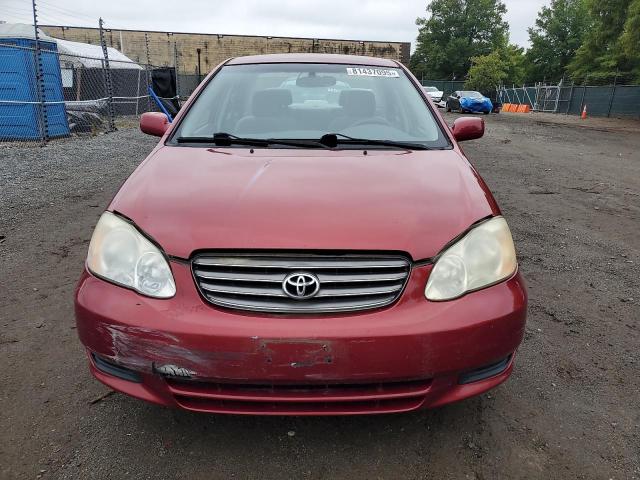 1NXBR32E84Z221624 - 2004 TOYOTA COROLLA CE RED photo 5