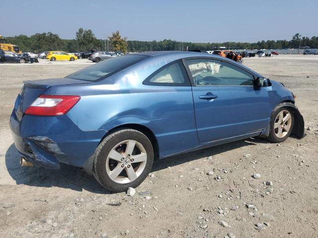 2HGFG12858H555310 - 2008 HONDA CIVIC EX BLUE photo 3