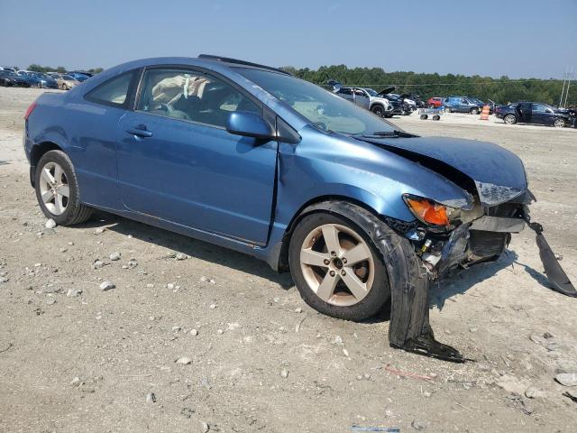 2HGFG12858H555310 - 2008 HONDA CIVIC EX BLUE photo 4
