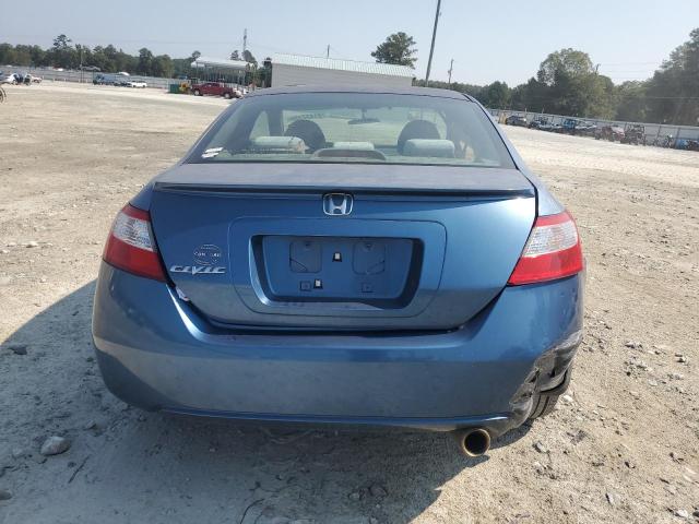 2HGFG12858H555310 - 2008 HONDA CIVIC EX BLUE photo 6